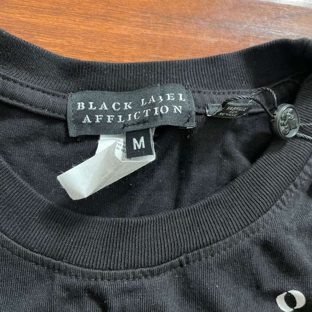 AFFLICTION EL DORADO T-SHIRT SZ MEDIUM M - Picture 3 of 7